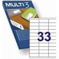 ETIQ. MULTI-3 INKJET-LASER 70X25,4  4702