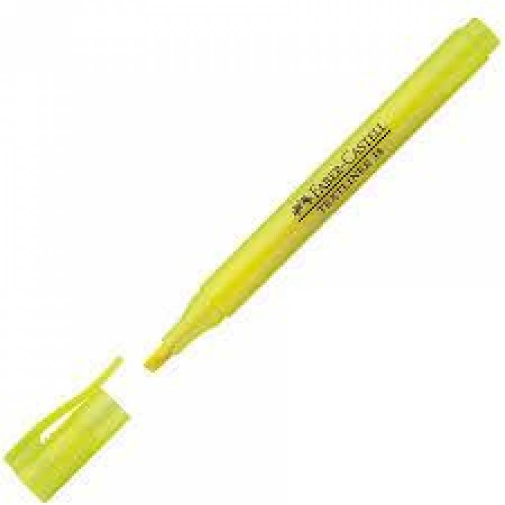 ROTULADOR FABER FLUOR. 38-07 AMARILLO