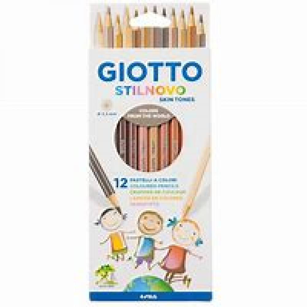 LAPIZ COLOR GIOTTO STILNOVO 12 UNIDADES