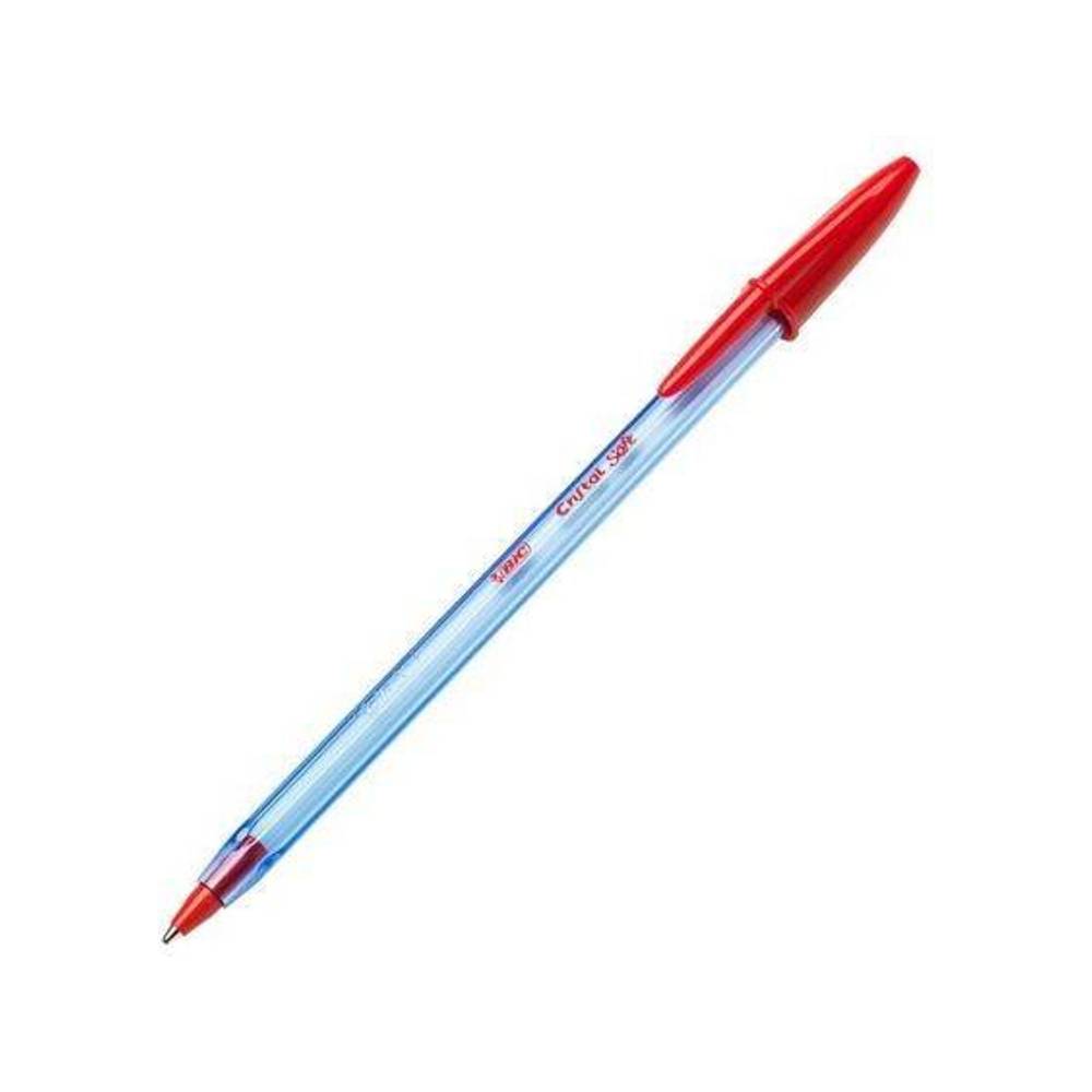 BOLIGRAFO BIC CRISTAL SOFT ROJO