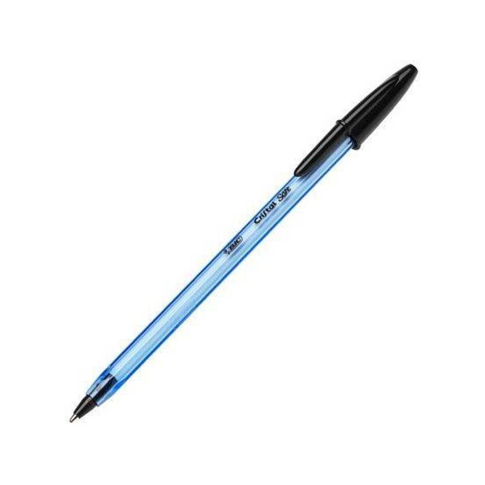 BOLIGRAFO BIC CRISTAL SOFT NEGRO