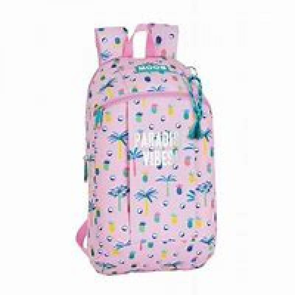 MOCHILA SAFTA 39X22 MICKEY MOOS PARADISE