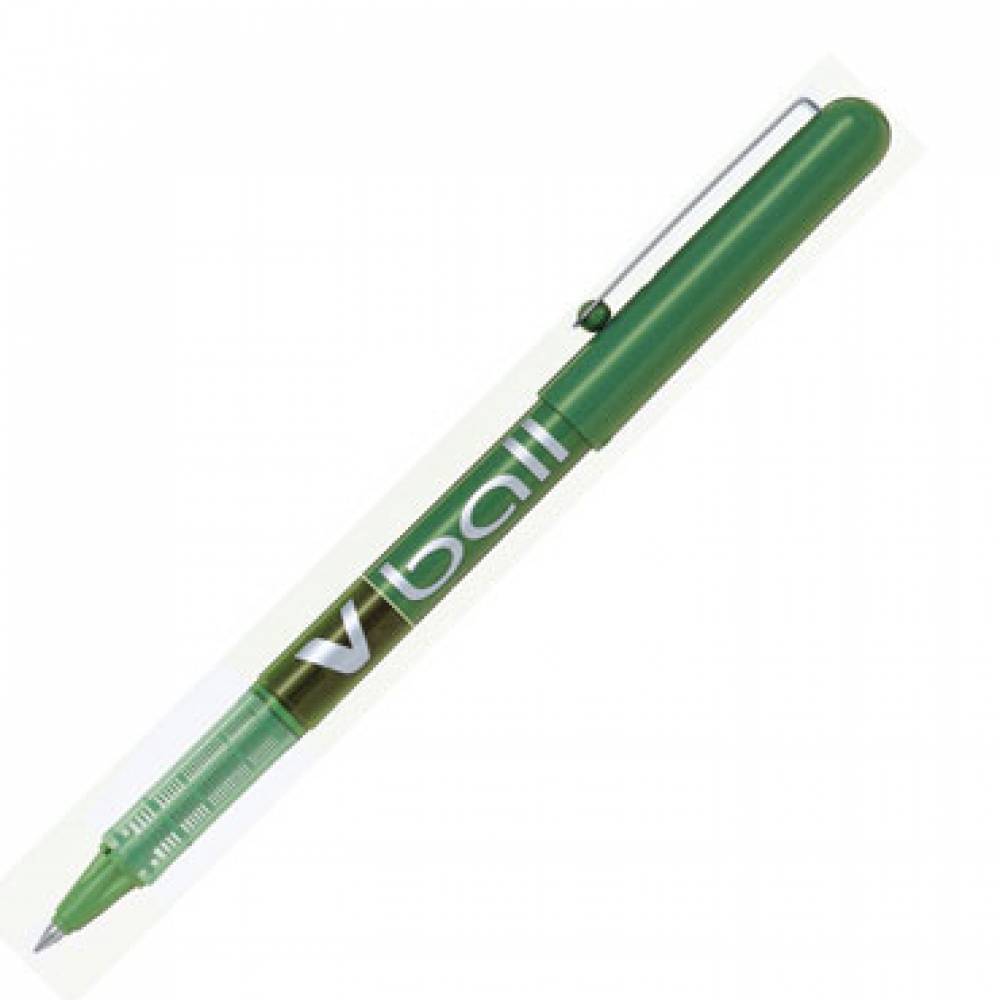 ROTULADOR PILOT V-BALL 0.5 VERDE c-12