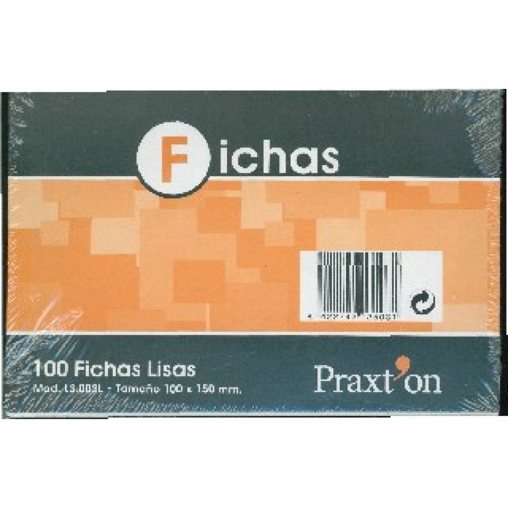 FICHAS LISAS Nº3 100X150 P-100