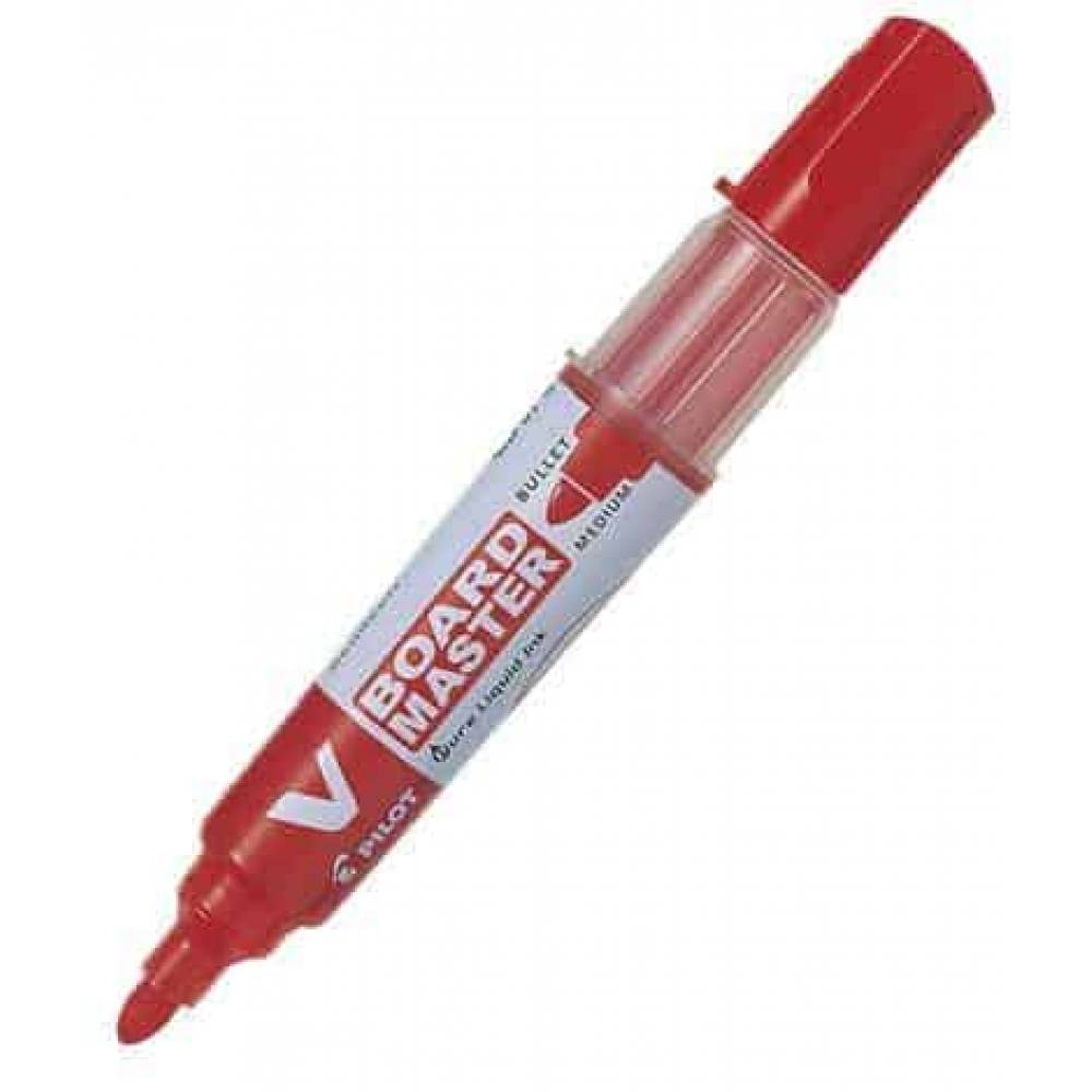 ROTULADOR PILOT NVBMR ROJO PIZARRA BLANCA