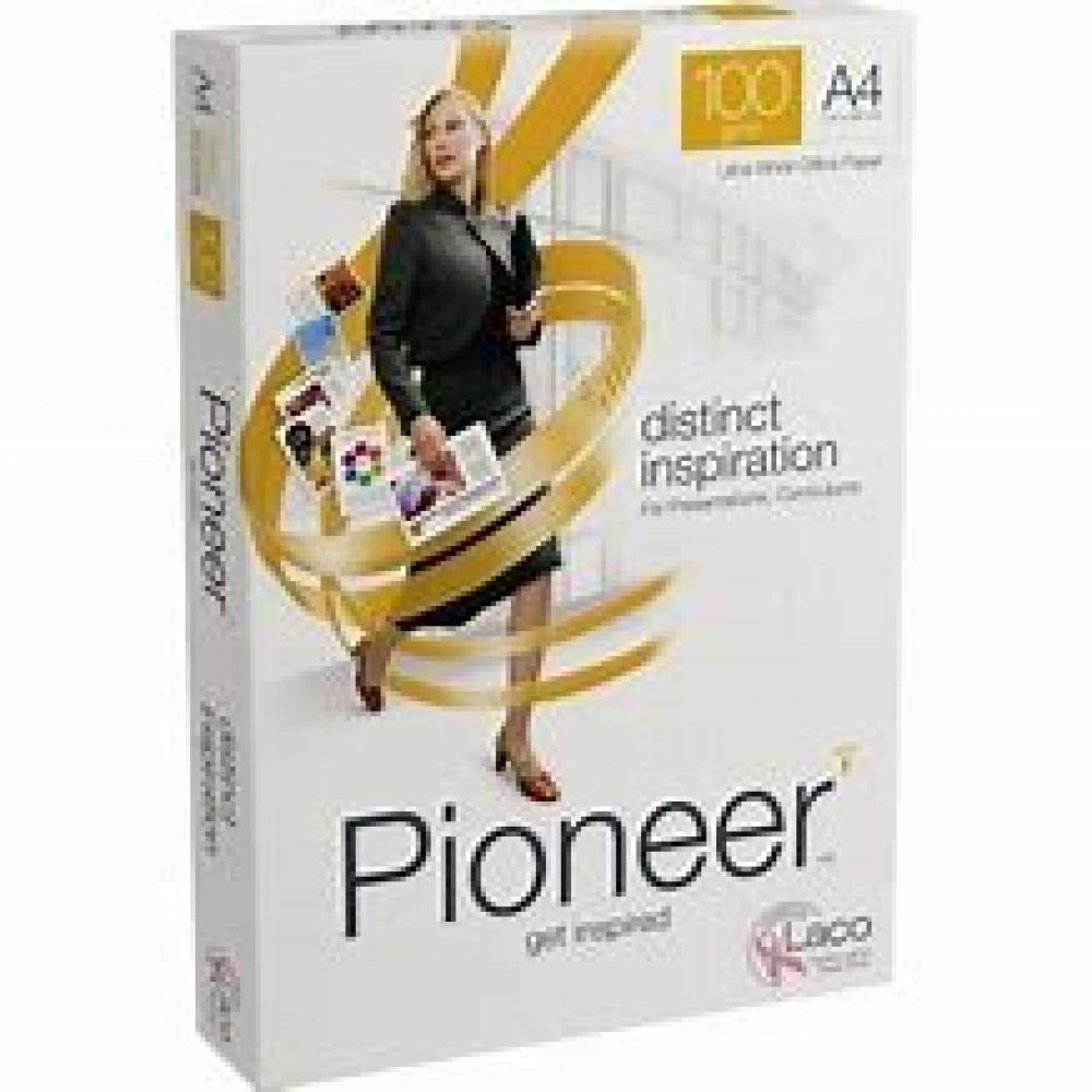 PAPEL A-4 BLANCO 100GR PIONNER