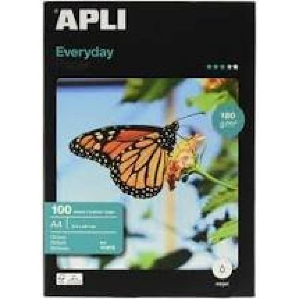 PAPEL FOTO A-4 180GR GLOSSY EVERYDAY 11475