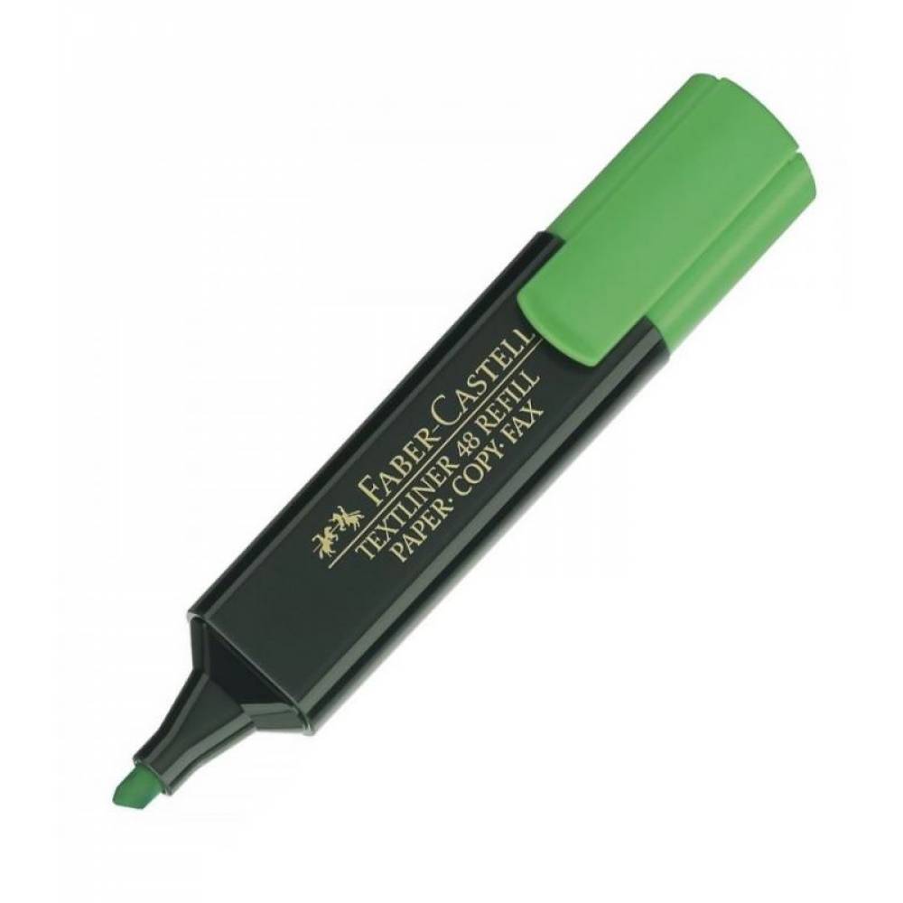 ROTULADOR FABER FLUOR. TEXTLINER VERDE C-10