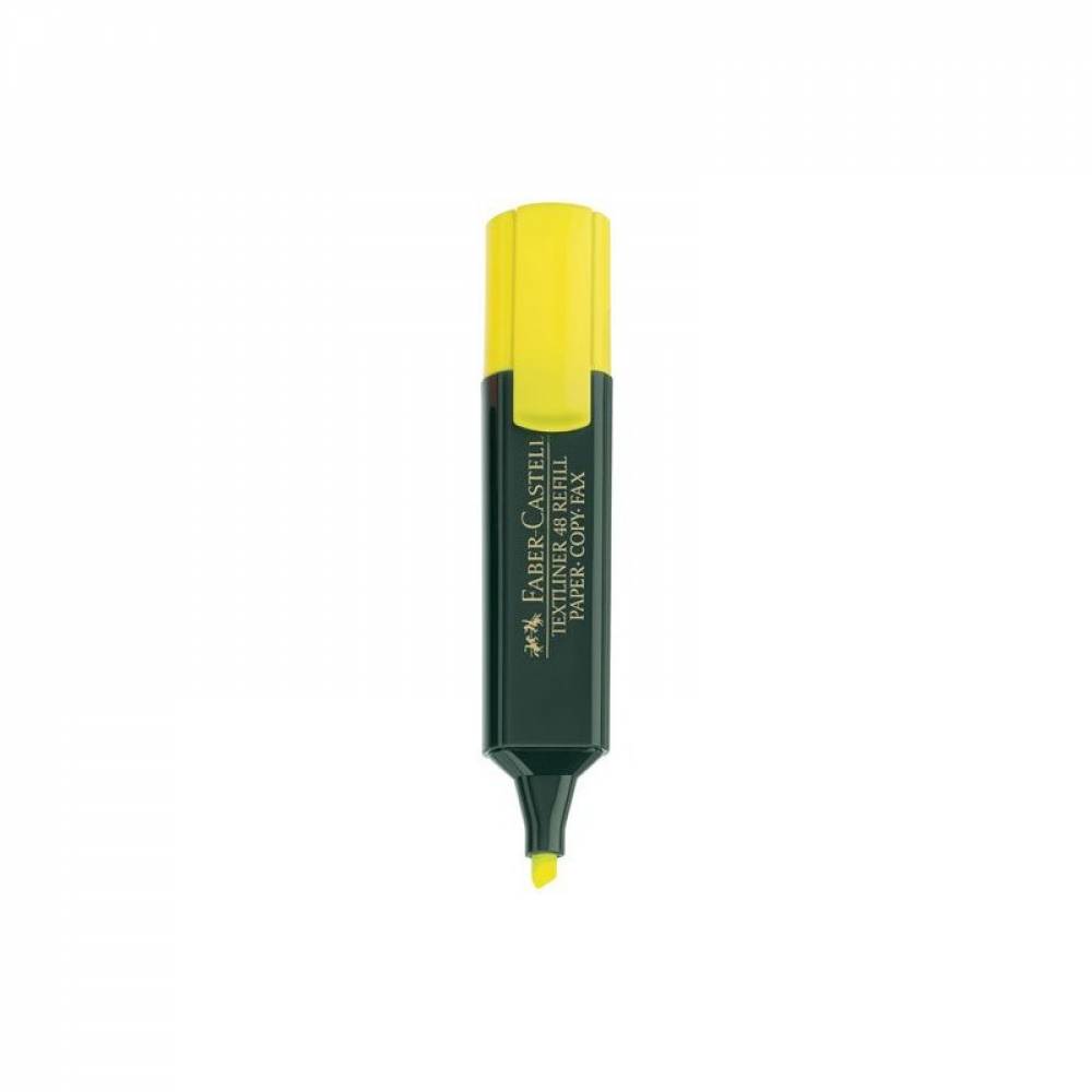 ROTULADOR FABER FLUOR. TEXTLINER AMARILLO C-10