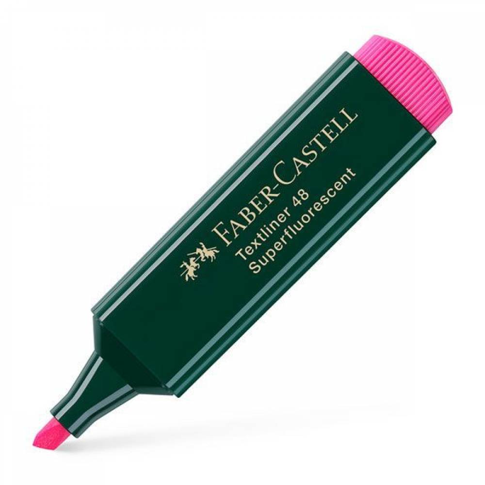 ROTULADOR FABER FLUOR. TEXTLINER ROSA C-10