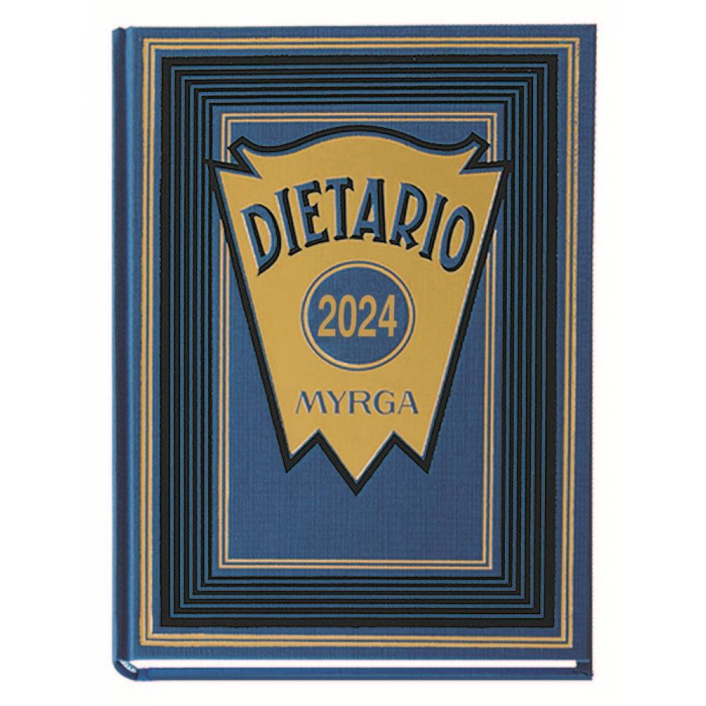 DIETARIO 2024 CUARTO DIA PAGINA AZUL MYRGA