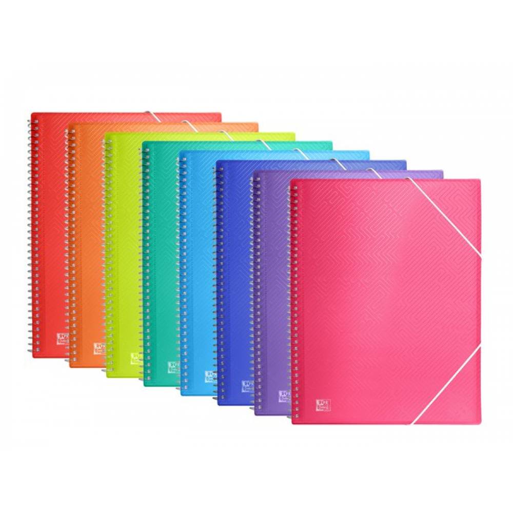 CARPETA ESPIRAL 60 FUNDAS OXFORD URBAN A4