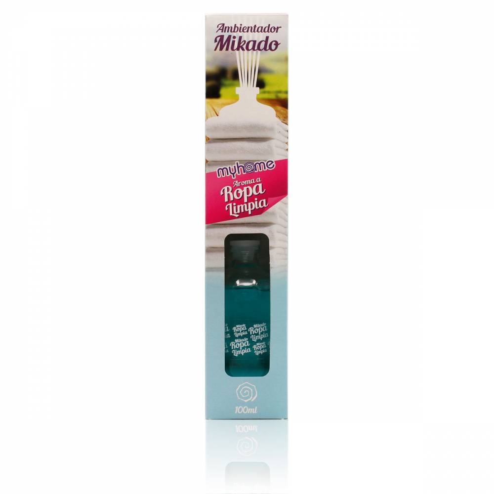 MIKADO ENVASADO 100ML AROMA ROPA LIMPIA