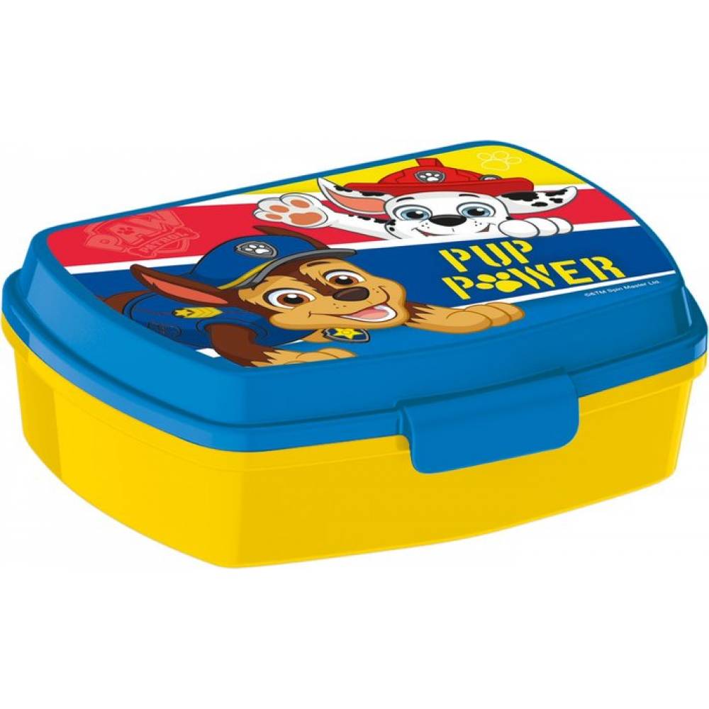 SANDWICHERA RECTANGULAR PAW PATROL PUP POWER