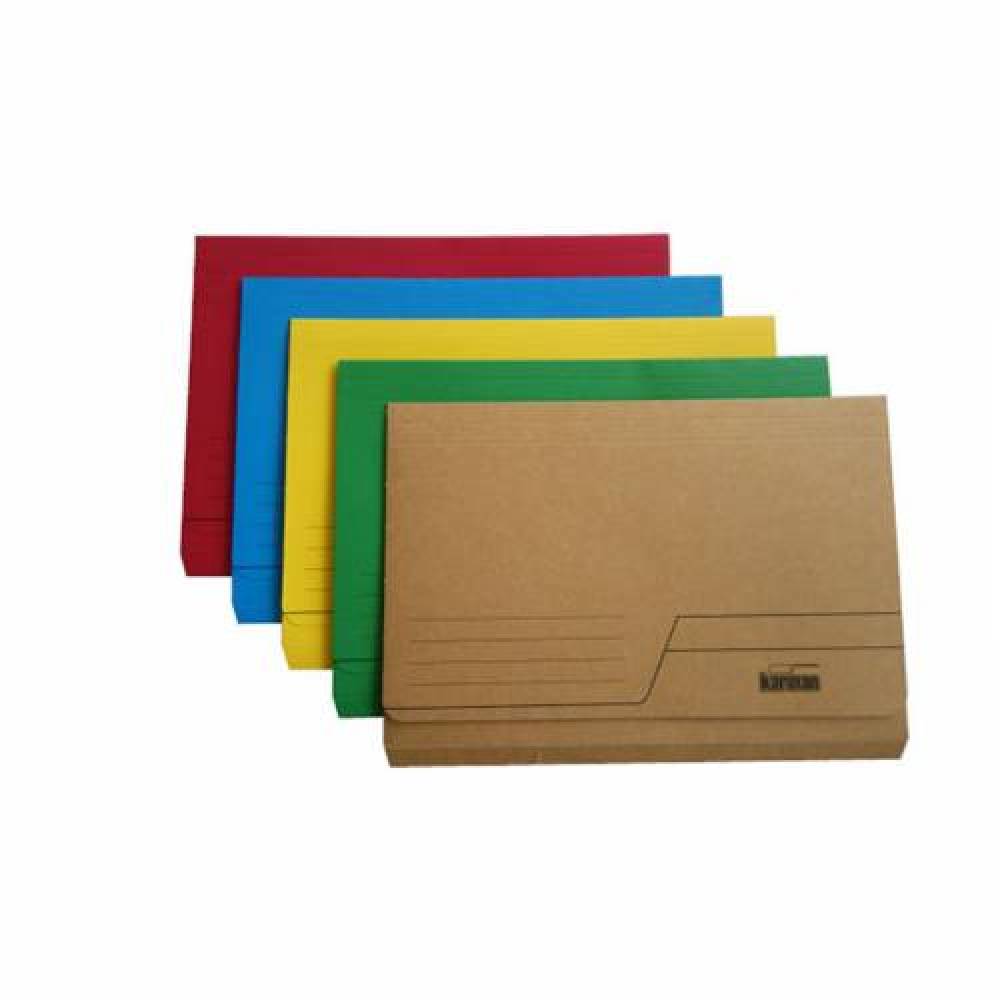 SUBCARPETA FOLIO BOLSA KRAFT/COLORES P-10