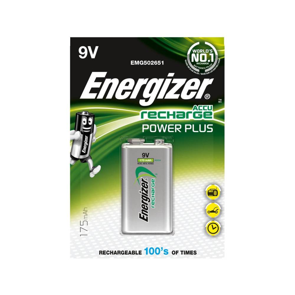 PILAS ENERGIZER 9V 6LR6 1 UD.