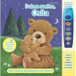 DULCES SUEÑOS OSITA LIBRO CON LINTERNA