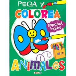 PEGA Y COLOREA ANIMALES 2