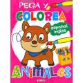 PEGA Y COLOREA ANIMALES 4