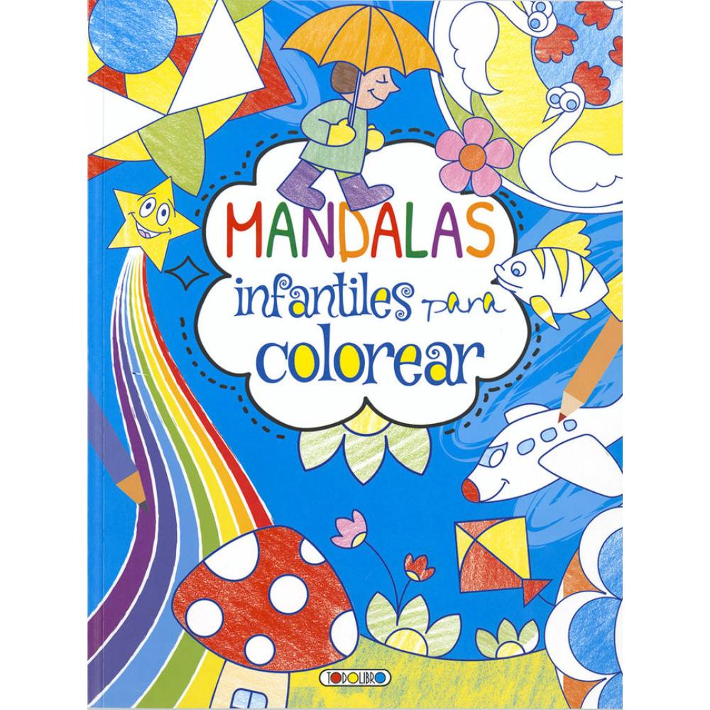 MANDALAS INFANTILES COLOREAR 1