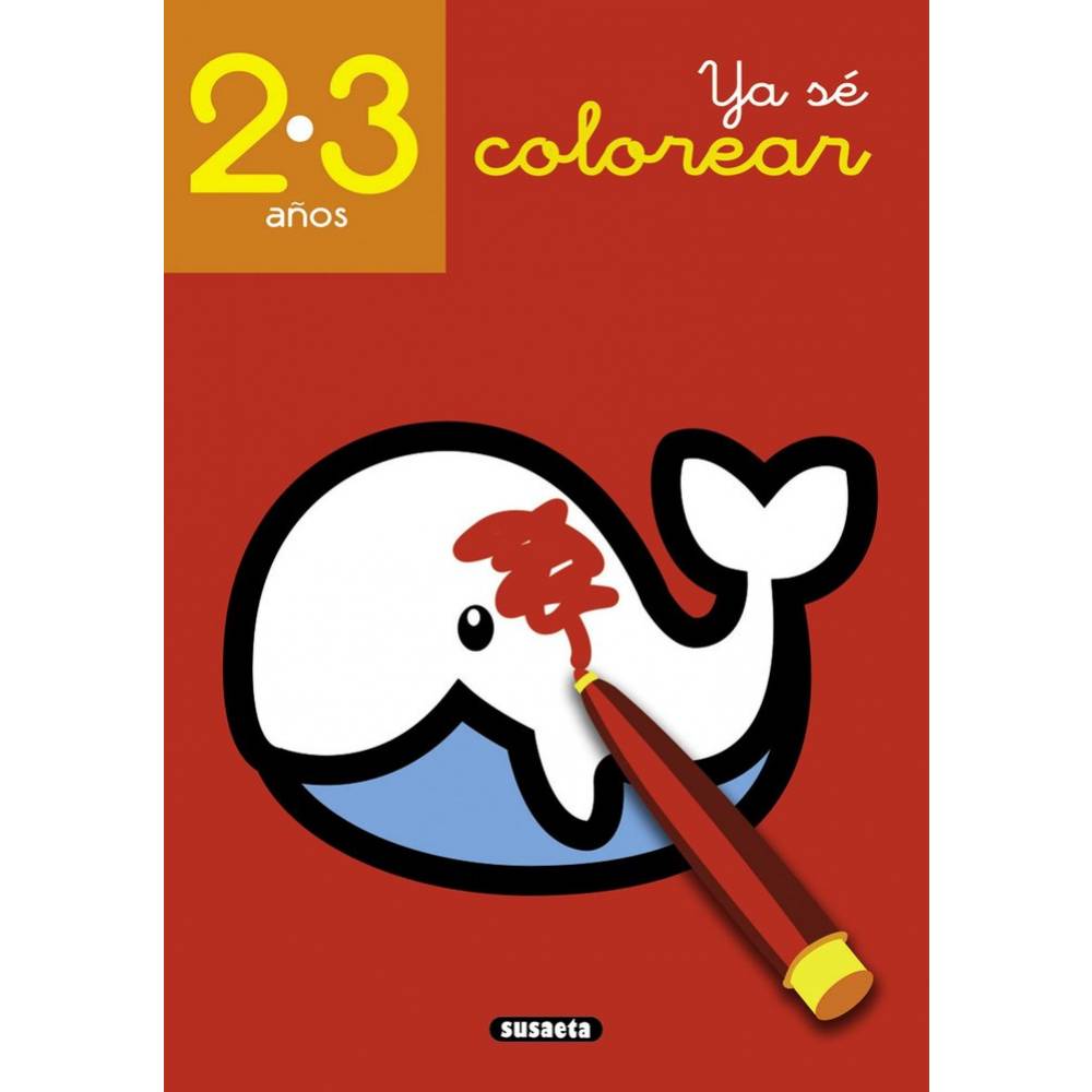 YA SE COLOREAR 2 3 AÑOS