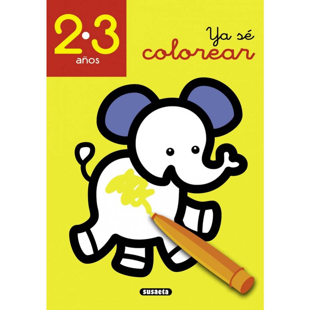 YA SE COLOREAR 2 3 AÑOS