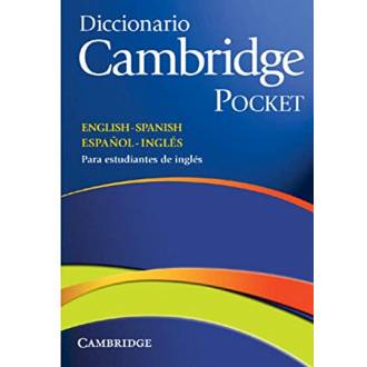 DICCIONARIO CAMBRIDGE POCKET INGL-ESP / ESP