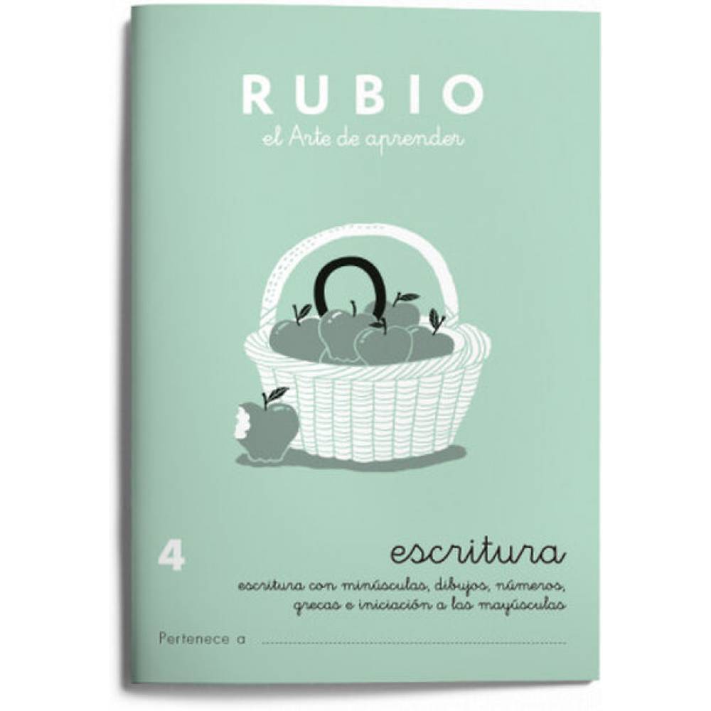 CUADERNO RUBIO ESCRITURA 4