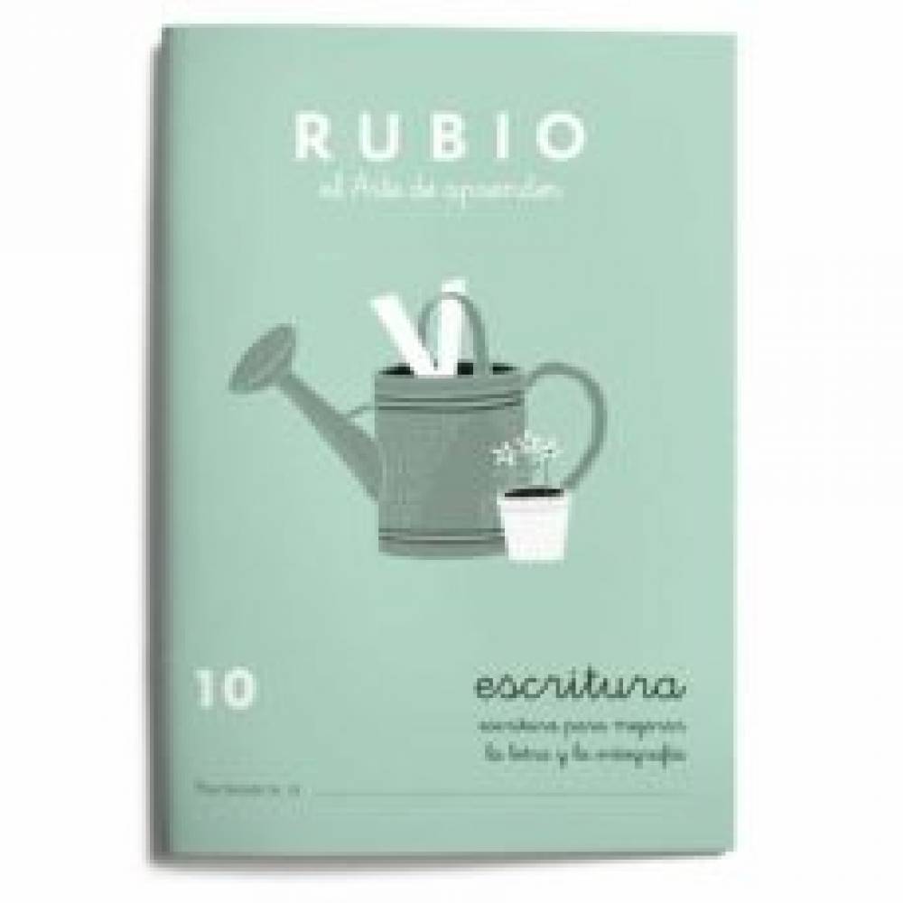 CUADERNO RUBIO ESCRITURA Nº 10