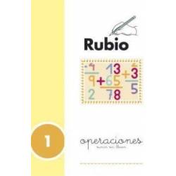 CUADERNO RUBIO PROBLEMAS 1 SUMAR SIN LLEVAR