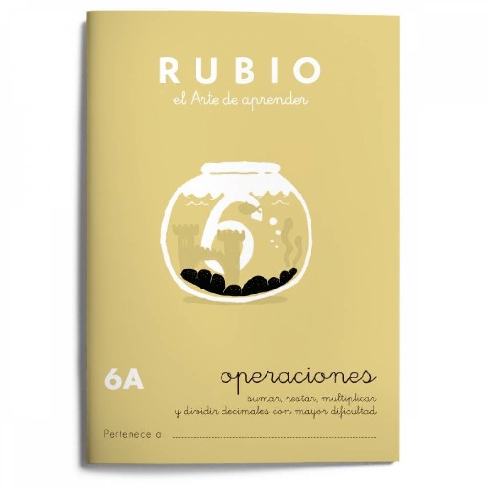 CUADERNO RUBIO PROBLEMAS 6A