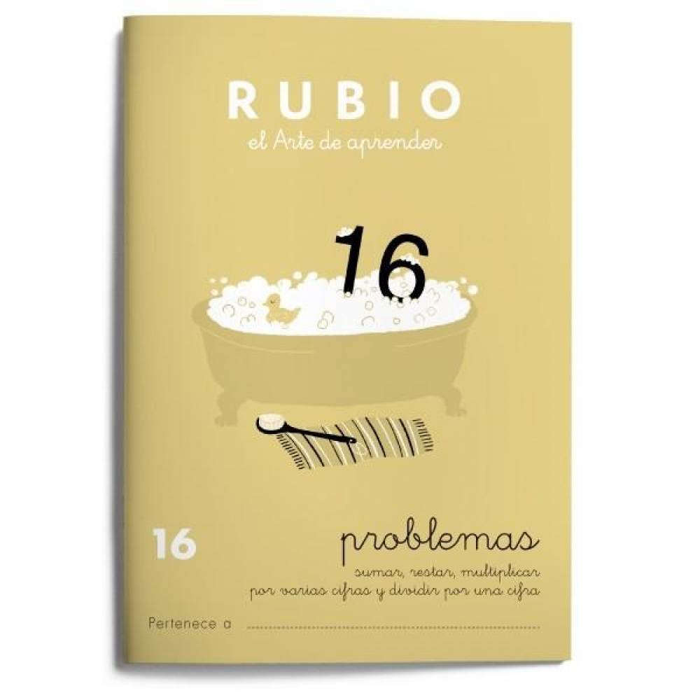 CUADERNO RUBIO PROBLEMAS 16