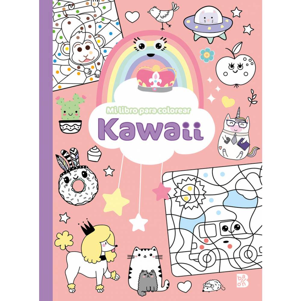 KAWAII MI LIBRO PARA COLOREAR