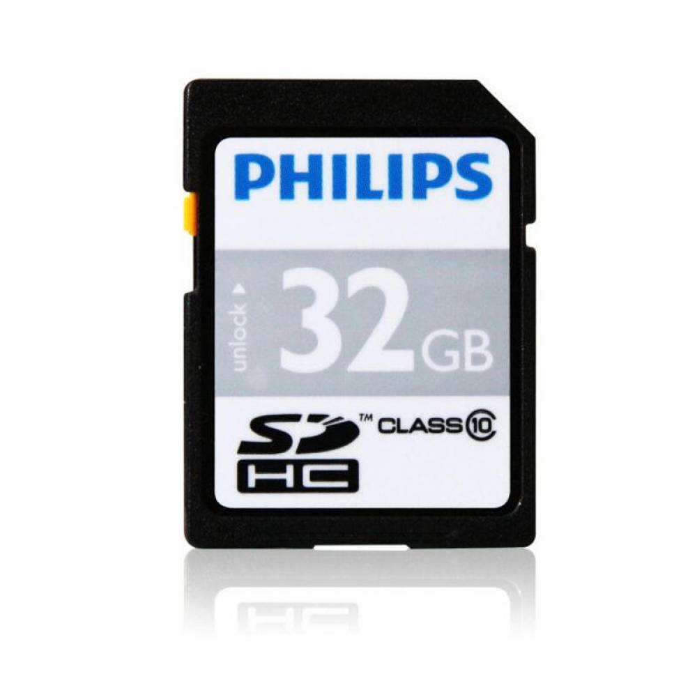 SECURE DIGITAL PHILIPS FM32SD45B/10, 32 GB, SDHC, CLASE 10, UHS-I, MULTICOLOR