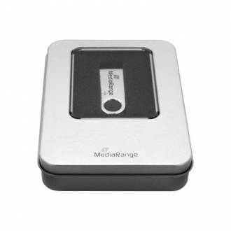 MEDIARANGE ALUMINIUM-BOX AUFBEWAHRUNG VON USB MICKS PLATA