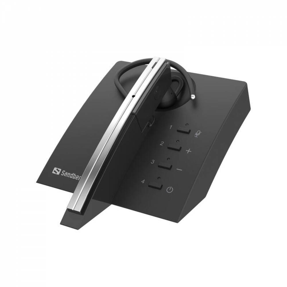 SANDBERG 126-25 AURICULAR INALÁMBRICO GANCHO DE OREJA OFICINA/CENTRO DE LLAMADAS BLUETOOTH BASE DE C