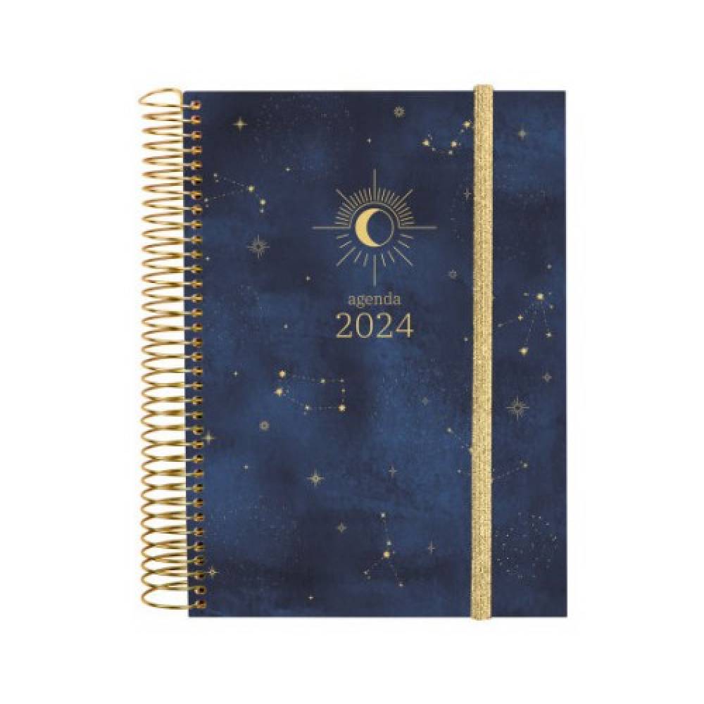 AGENDA 2024 DESIGN COL. E10 DIA PAGINA MOON FINOCAM 742312424