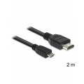 CABLE MHL 2M. MICRO USB A HDMI