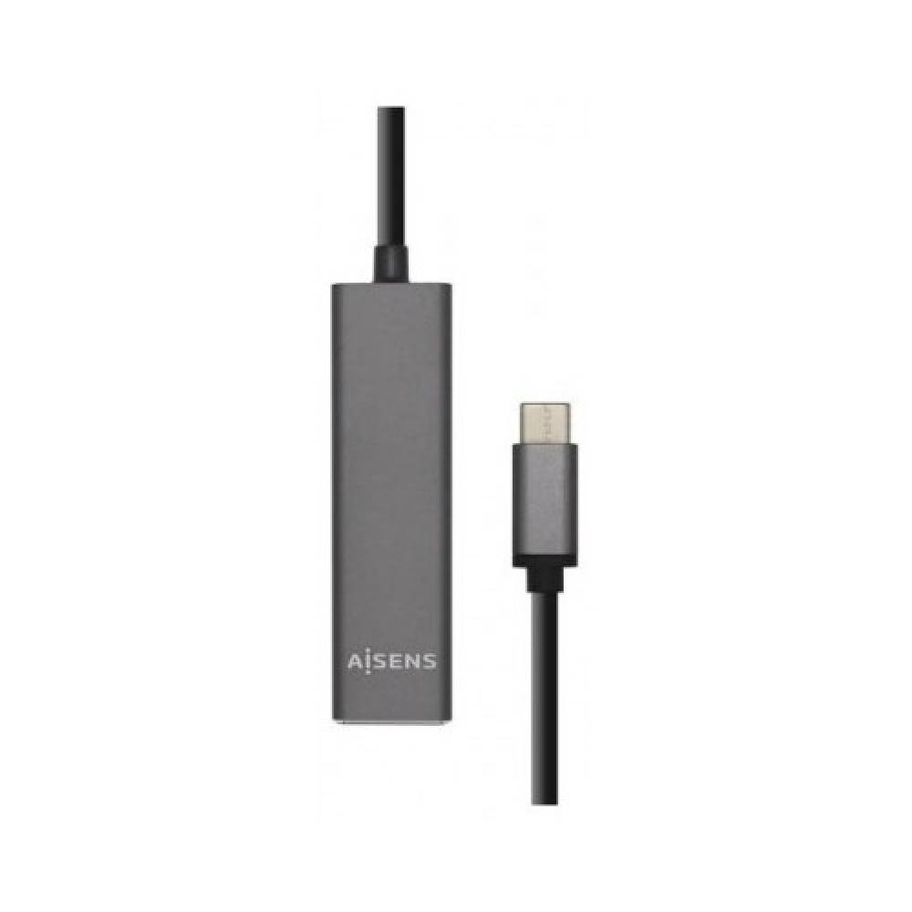 Hub USB 3.1 Tipo-C Aisens A109-0403/ 4 Puertos USB