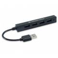 HUB USB 2.0 CONCEPTRONIC HUBBIES05B 4 PUERTOS