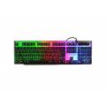 TECLADO THE G-LAB KEYZ-NEON/SP USB NEGRO