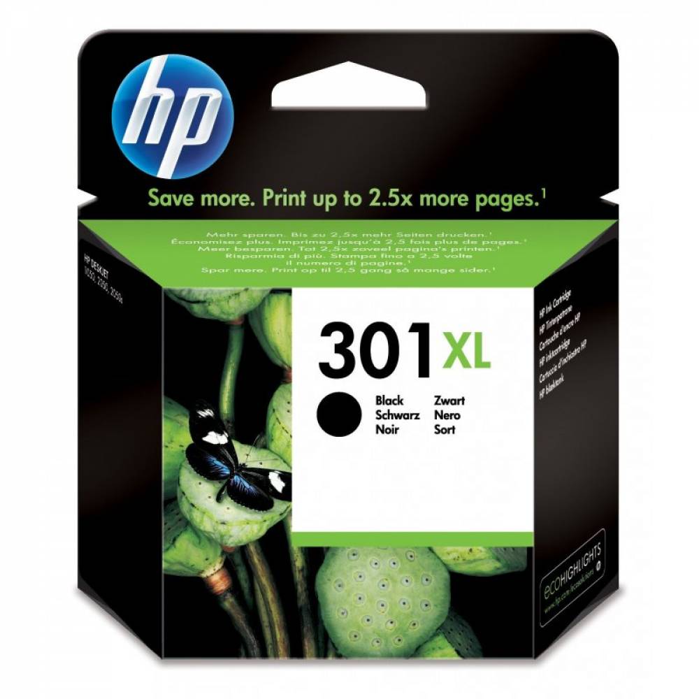 CARTUCHO HP CH563EE Nº301XL NEGRO