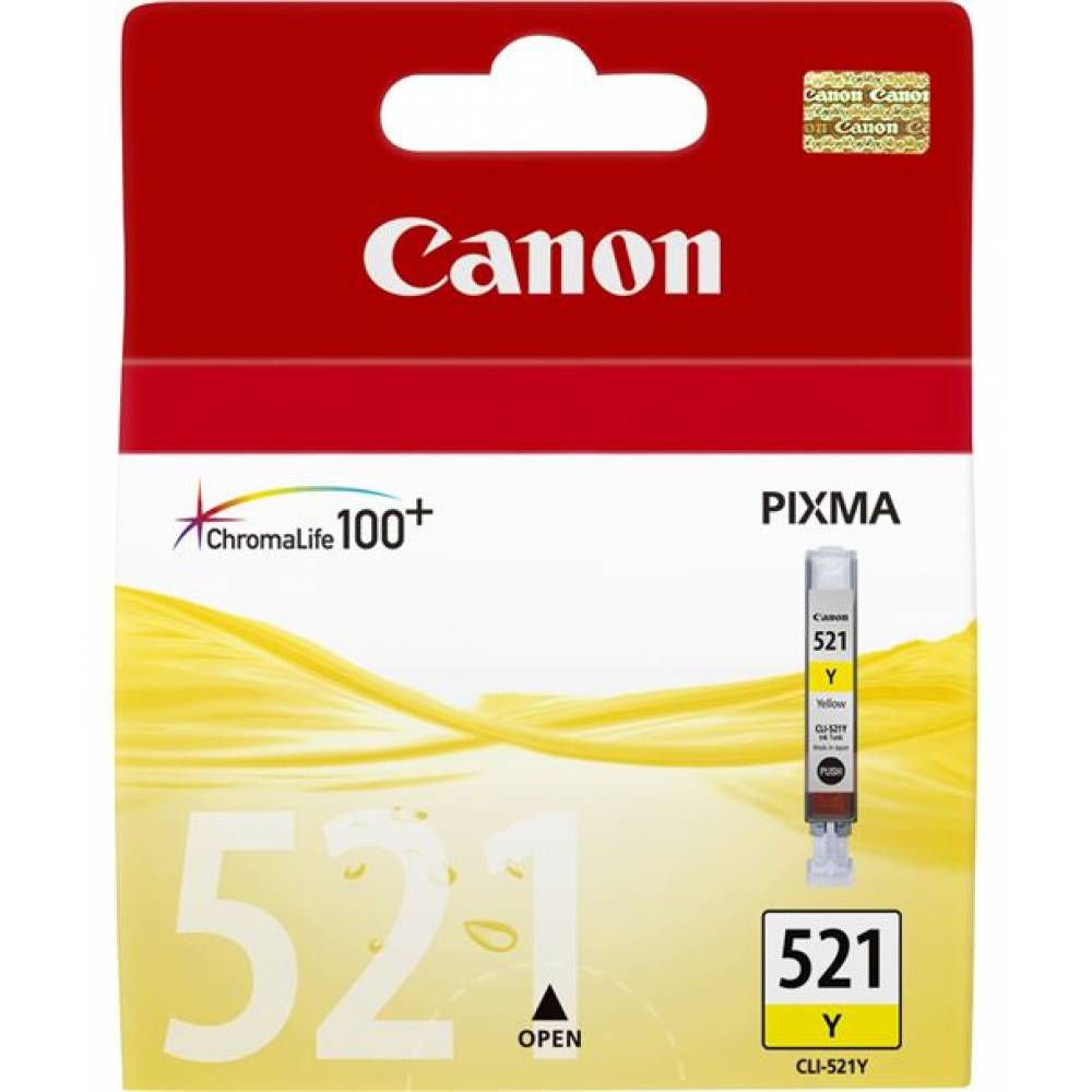 CARTUCHO CANON CLI521Y MP620/630/980/IP4600