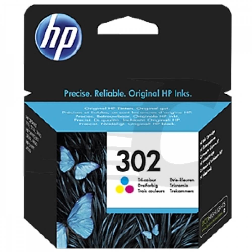 CARTUCHO HP 302 COLOR ORIGINAL F6U65AE