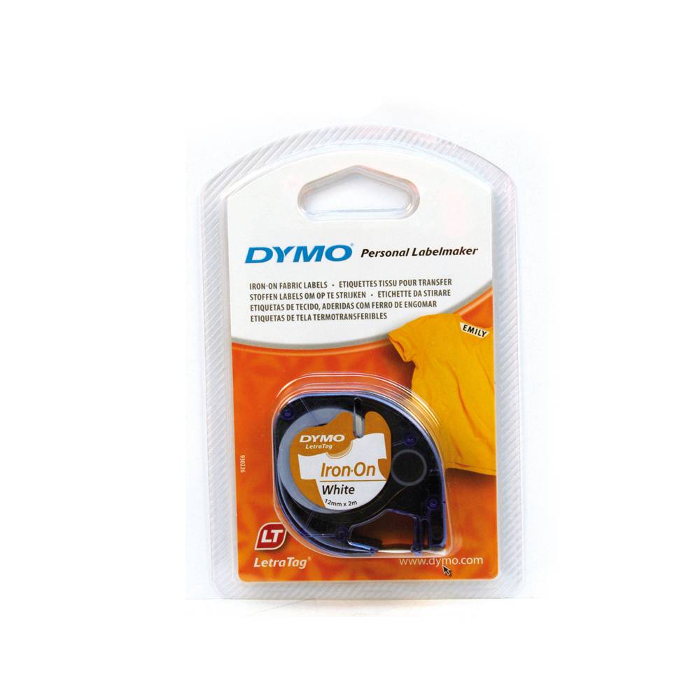 CINTA DYMO N/B S0718850 TRANSF. TERMICA/ROPA