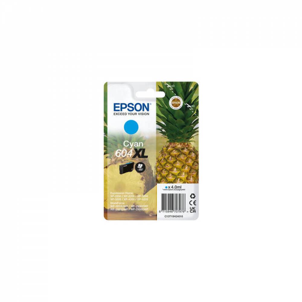 CARTUCHO ORIGINAL EPSON 604XL CIAN